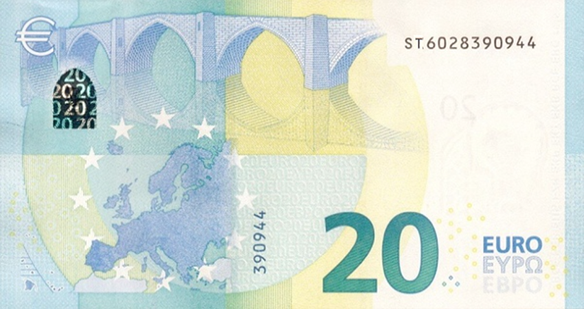 P28ST European Union - 20 Euro (2015-Lagarde)